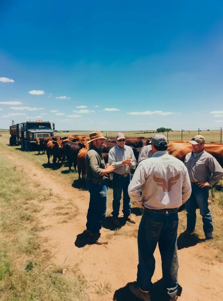 Image of livestock logistics and transportation